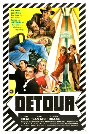 Detour (1945) poster